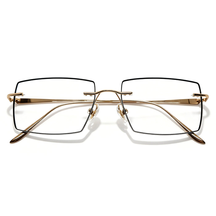 Sleek Thin-Frame Glasses, All-Day Comfort