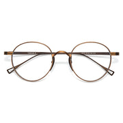 Minimalist Black Oval Eyewear, Lightweight Acetate, Prescription Ready