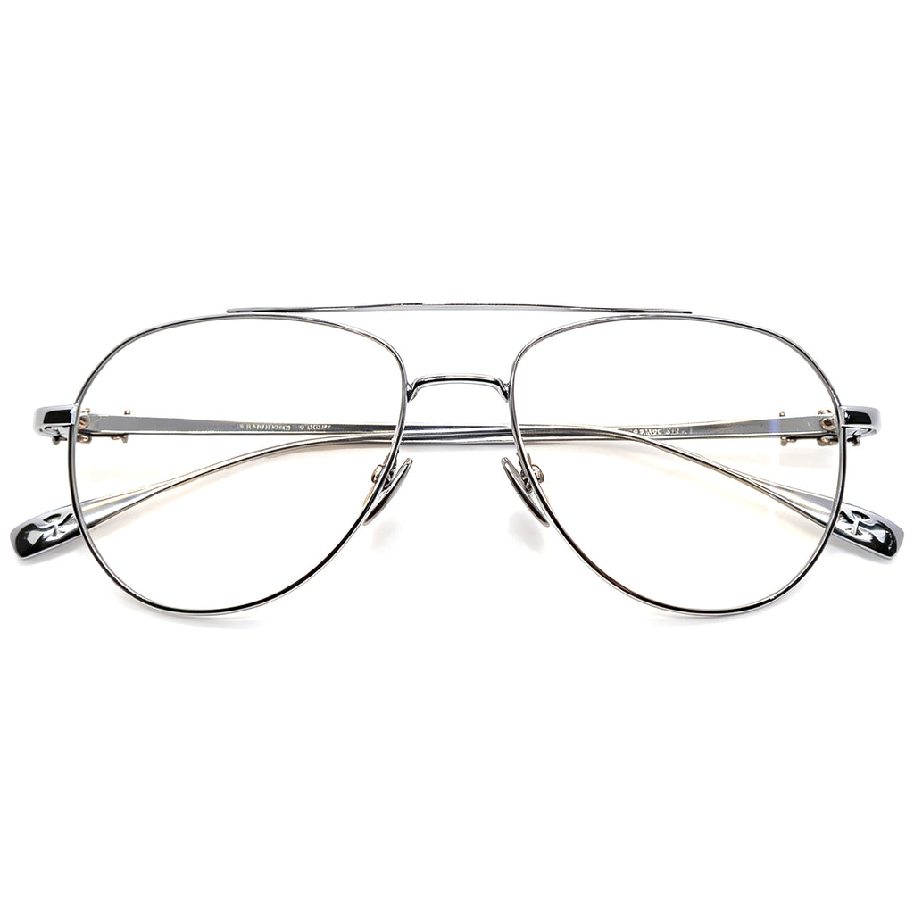 Understated Cool Pilot Style Eyewear, Black Frame for Confident Men