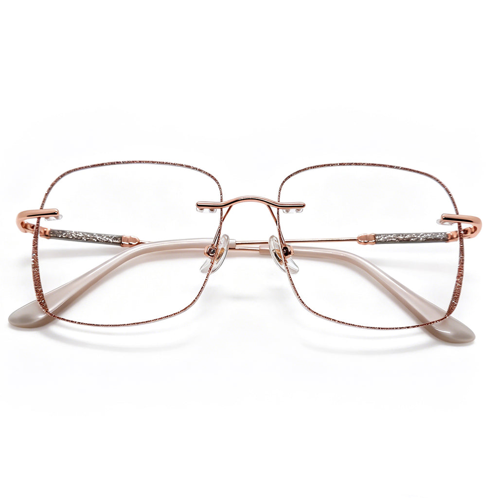 Ultra-lightweight rose gold metal, all-day comfort guaranteed