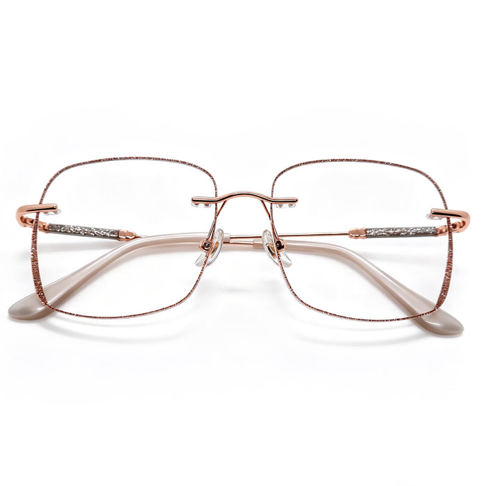 Ultra-lightweight rose gold metal, all-day comfort guaranteed