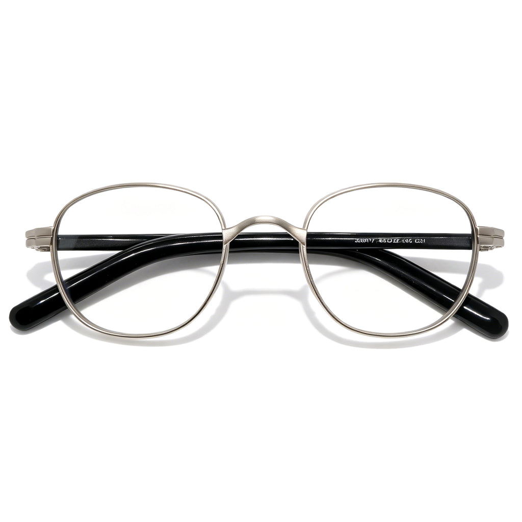 Office-Friendly Black Oval Glasses, Sleek & Professional