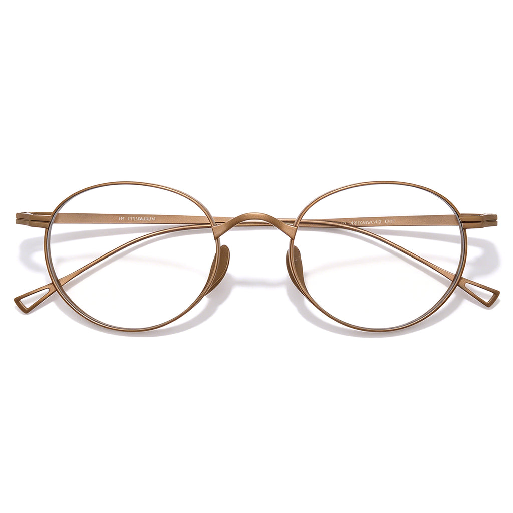 Minimalist Black Oval Eyewear, Lightweight Acetate, Prescription Ready