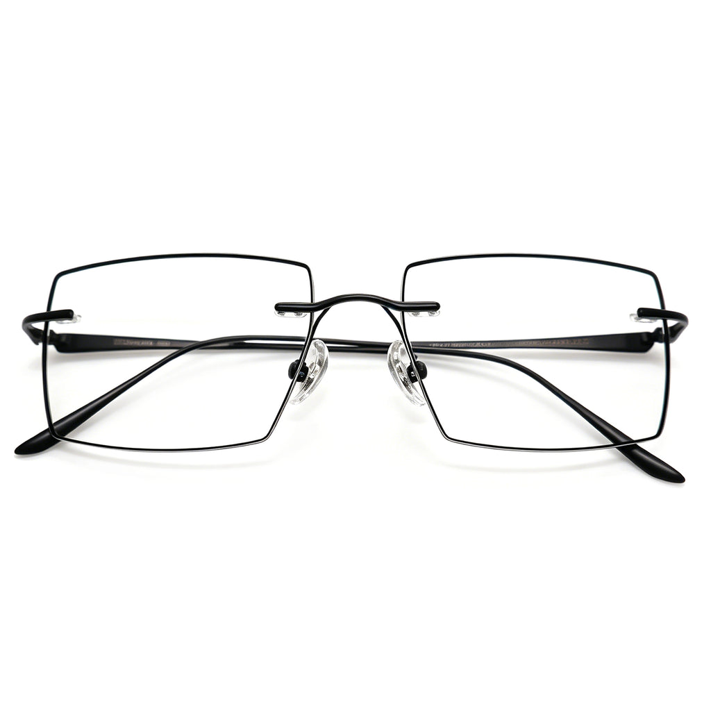 Sleek Thin-Frame Glasses, All-Day Comfort