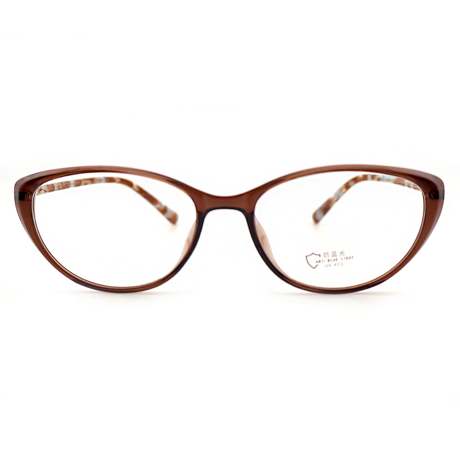 Women’s Retro Tortoise Oval Computer Glasses