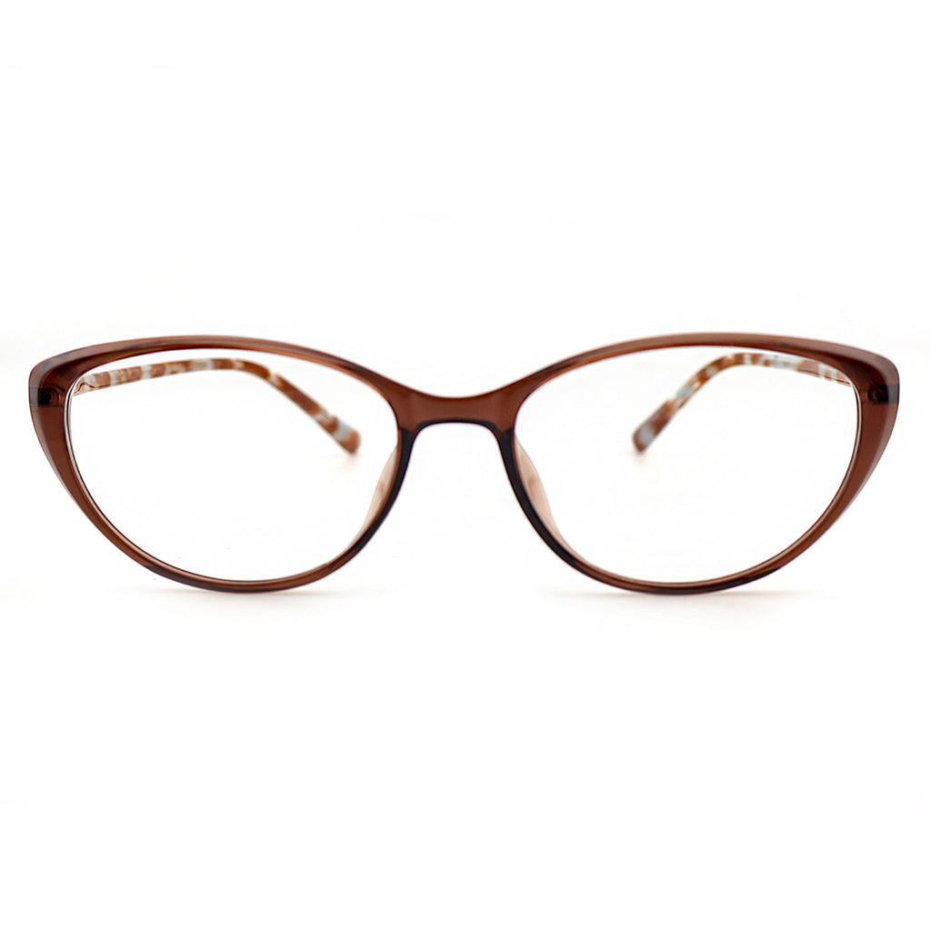 Women Oval Frame Retro Anti Blue Light Eyeglasses, Free Shipping on Orders Over $69