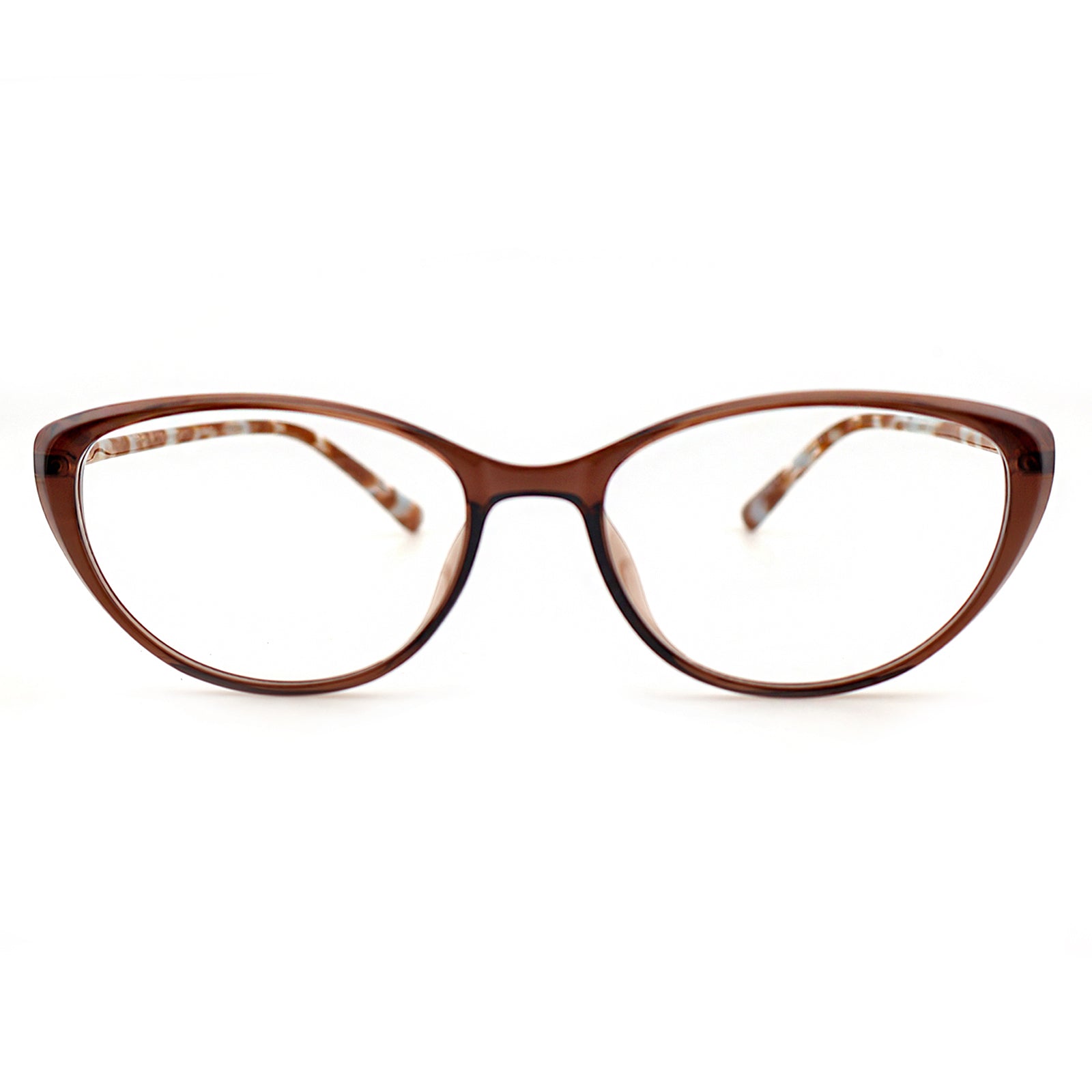 Women Oval Frame Retro Anti Blue Light Eyeglasses, Free Shipping on Orders Over $69