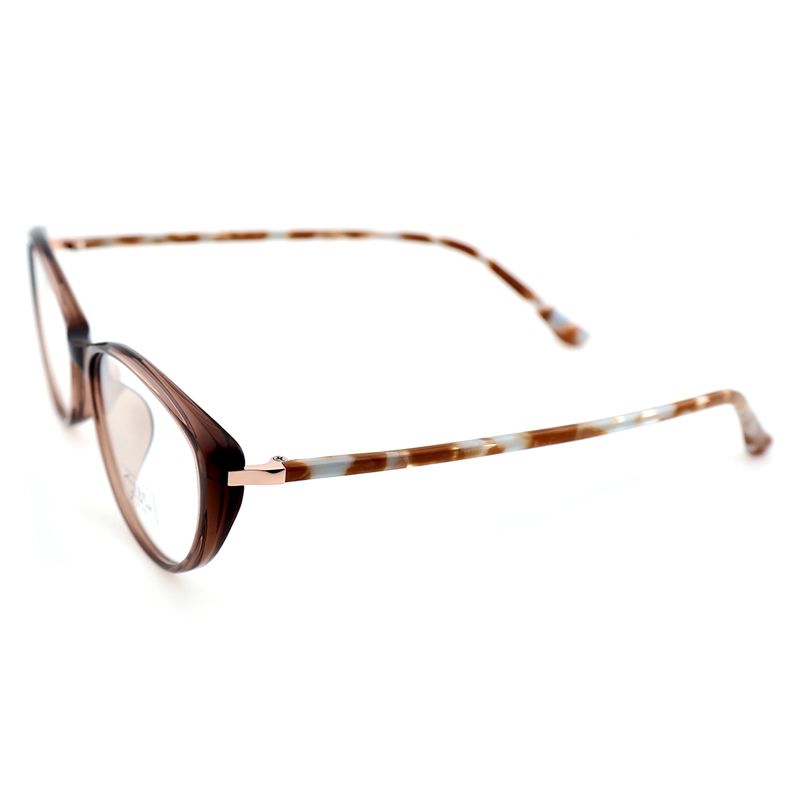 Women’s Retro Tortoise Oval Computer Glasses