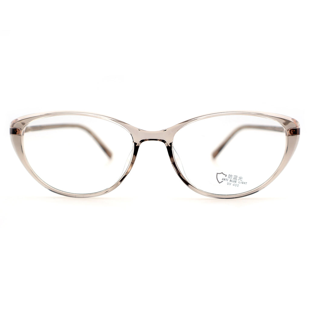 Women’s Retro Tortoise Oval Computer Glasses