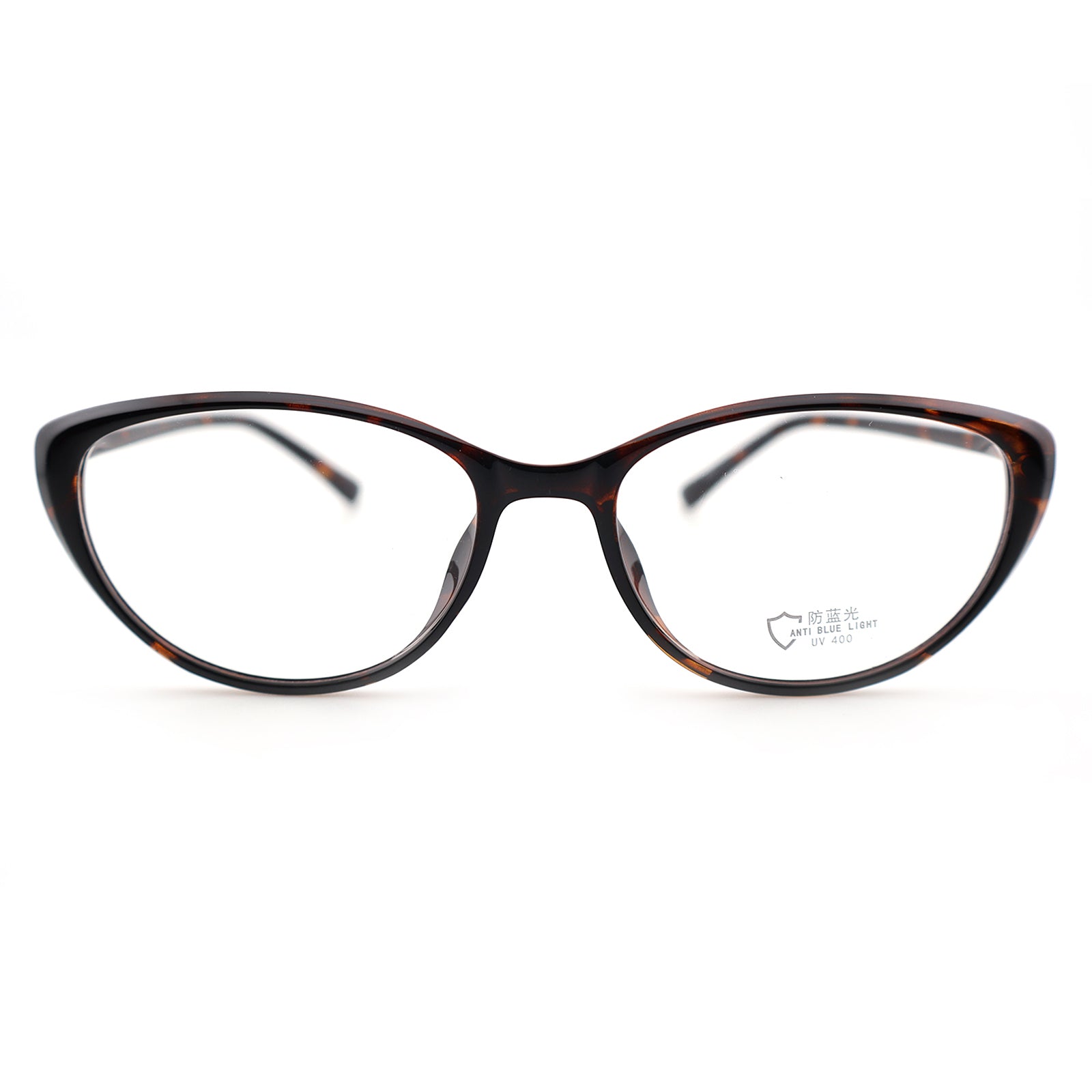 Women’s Retro Tortoise Oval Computer Glasses
