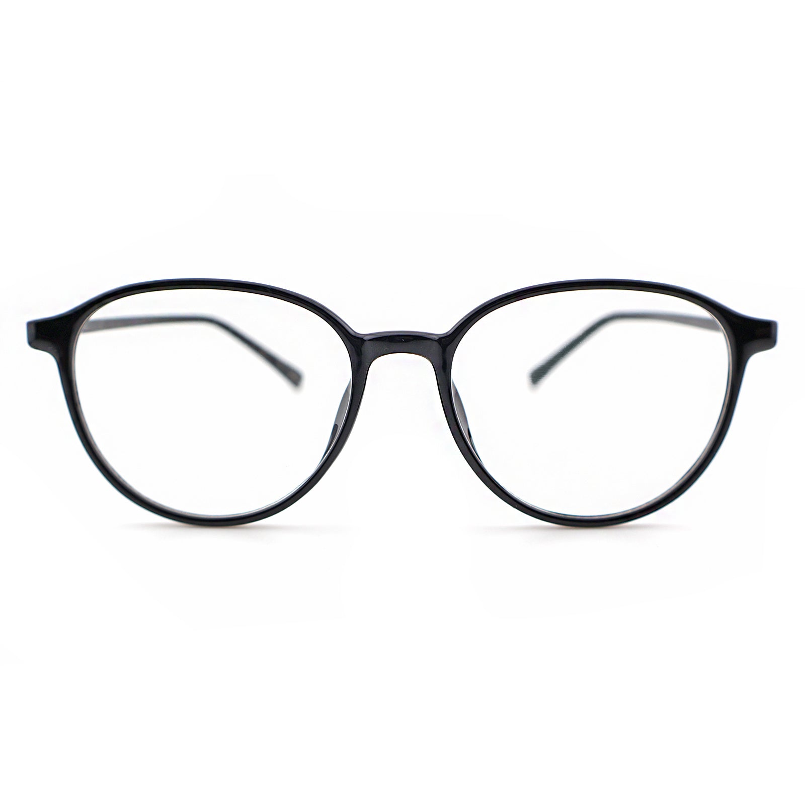 Unisex Round Large Frame Anti Blue Light Prescription Eyeglasses, Free Shipping on Orders Over $69