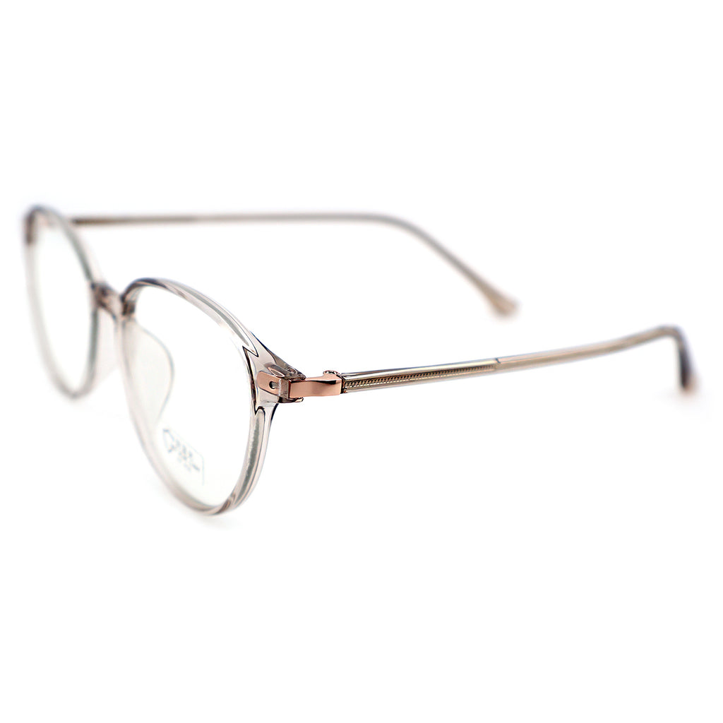 Minimalist Black Round Anti-Glare Eyewear