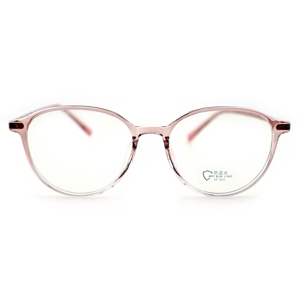 Minimalist Black Round Anti-Glare Eyewear