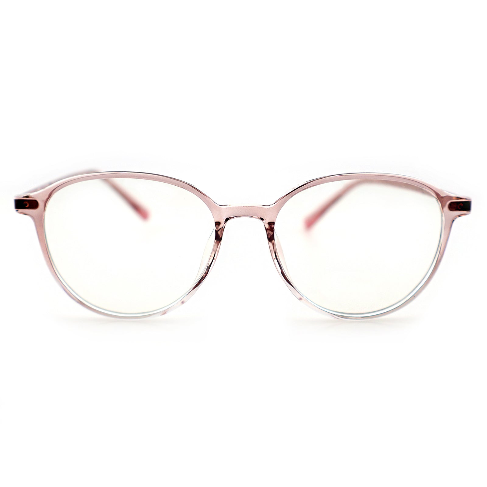 Unisex Round Large Frame Anti Blue Light Prescription Eyeglasses, Free Shipping on Orders Over $69