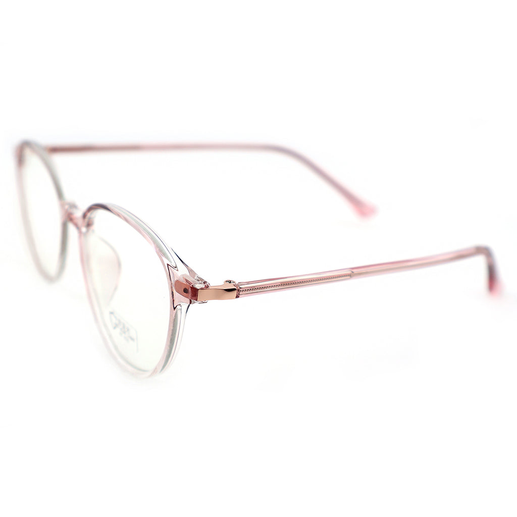 Minimalist Black Round Anti-Glare Eyewear