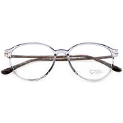 Minimalist Black Round Anti-Glare Eyewear
