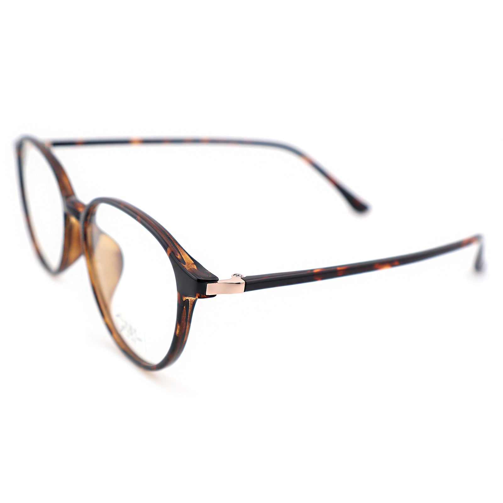 Minimalist Black Round Anti-Glare Eyewear