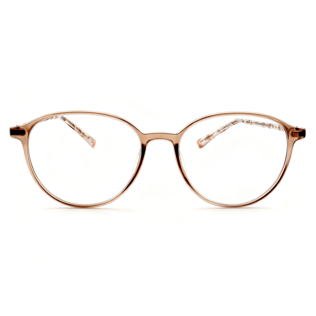 Unisex Round Large Frame Anti Blue Light Prescription Eyeglasses, Free Shipping on Orders Over $69