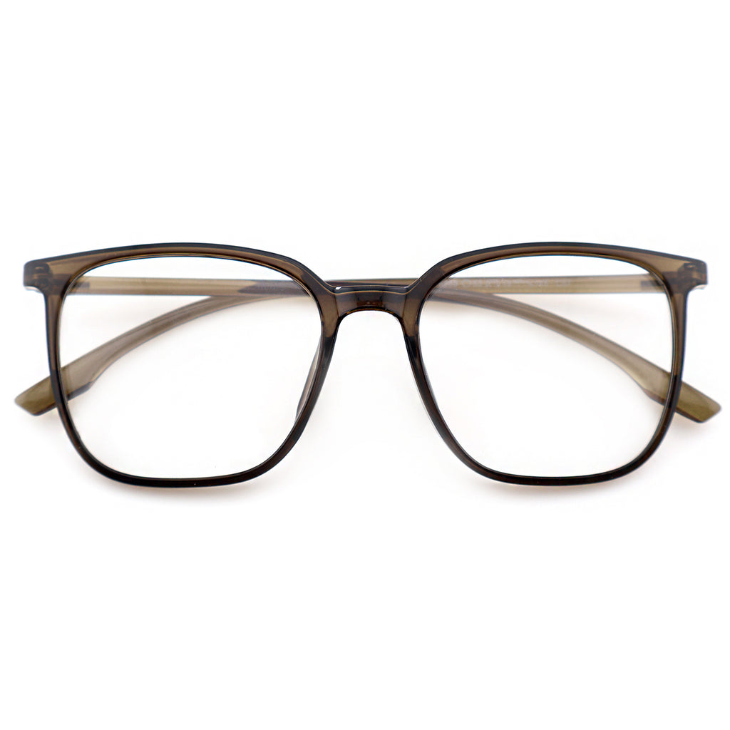 Unisex Square Frame Versatile Prescription Anti Blue Light Eyeglasses, Free Shipping on Orders Over $69
