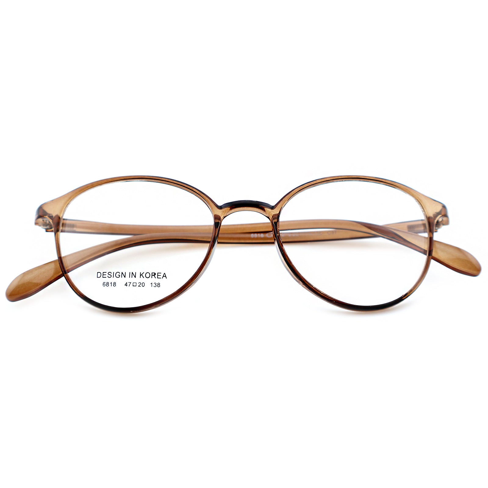 Lightweight TR90 Round Anti-Blue Light Glasses