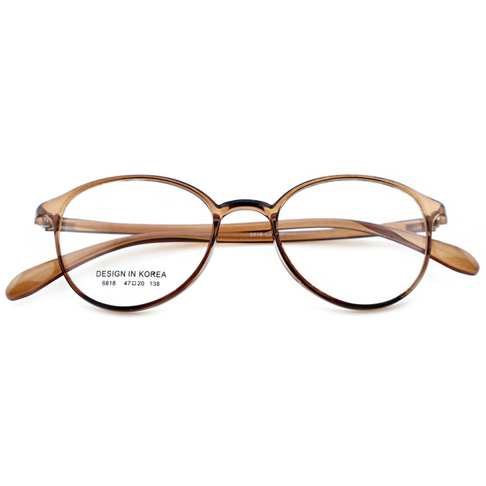 Lightweight TR90 Round Anti-Blue Light Glasses