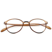 Unisex Small Round Frame Korean Style Anti Blue Light Prescription Eyeglasses, Free Shipping on Orders Over $69