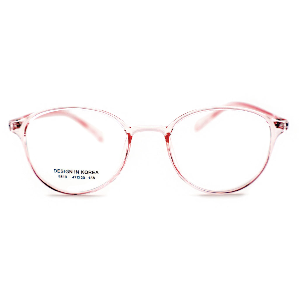 Lightweight TR90 Round Anti-Blue Light Glasses