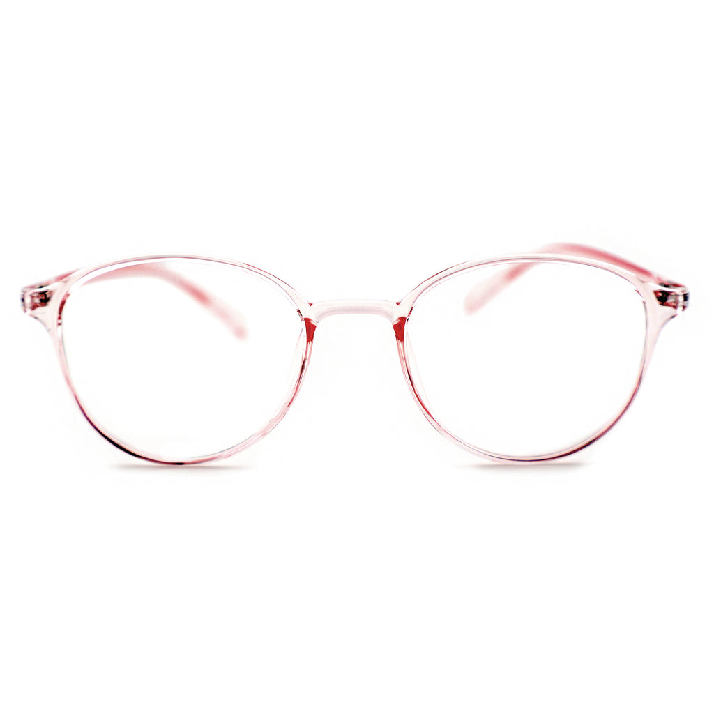 Unisex Small Round Frame Korean Style Anti Blue Light Prescription Eyeglasses, Free Shipping on Orders Over $69