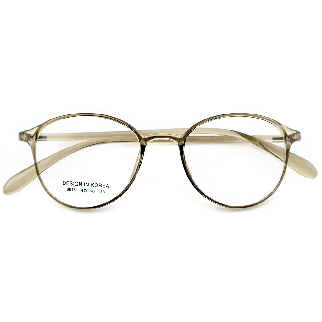 Lightweight TR90 Round Anti-Blue Light Glasses