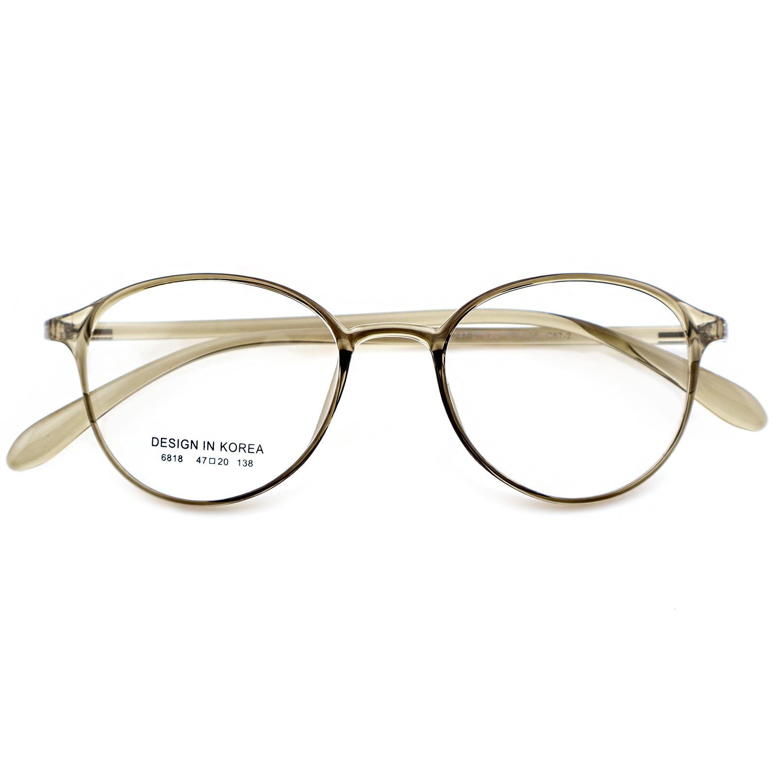 Lightweight TR90 Round Anti-Blue Light Glasses