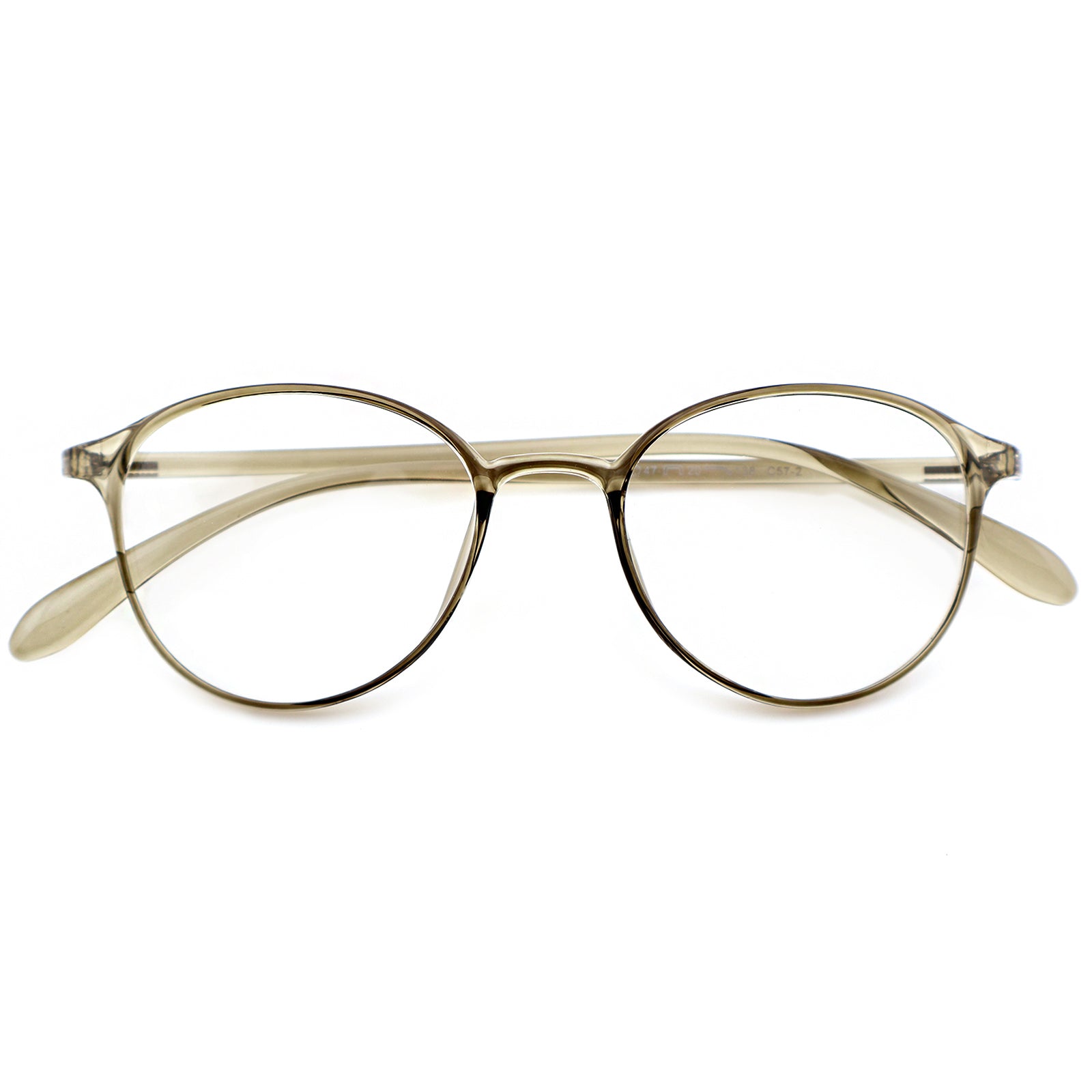 Unisex Small Round Frame Korean Style Anti Blue Light Prescription Eyeglasses, Free Shipping on Orders Over $69