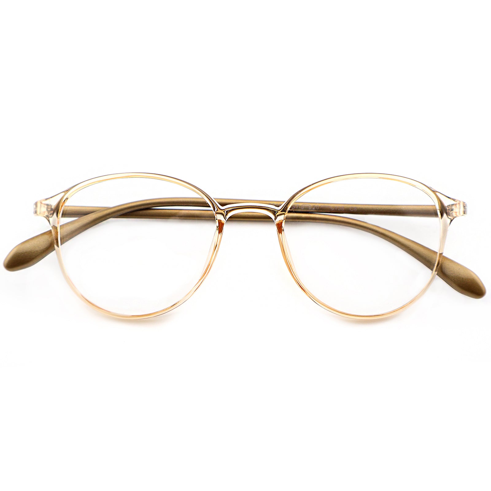 Unisex Small Round Frame Korean Style Anti Blue Light Prescription Eyeglasses, Free Shipping on Orders Over $69