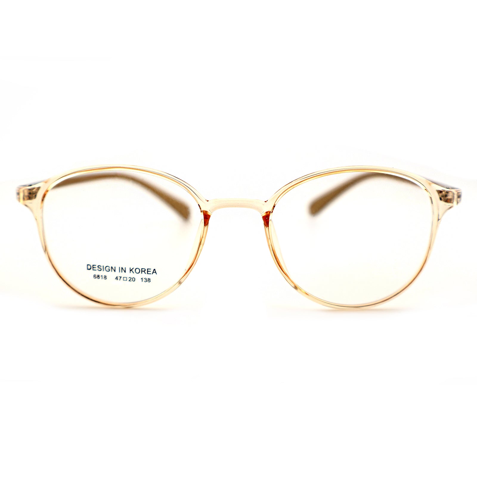 Lightweight TR90 Round Anti-Blue Light Glasses