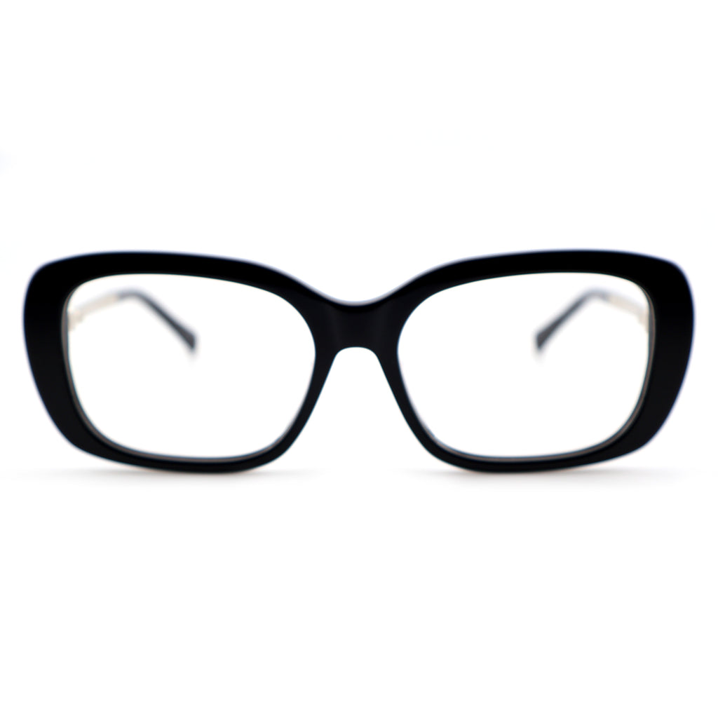 Handmade Retro Black Square Eyeglasses