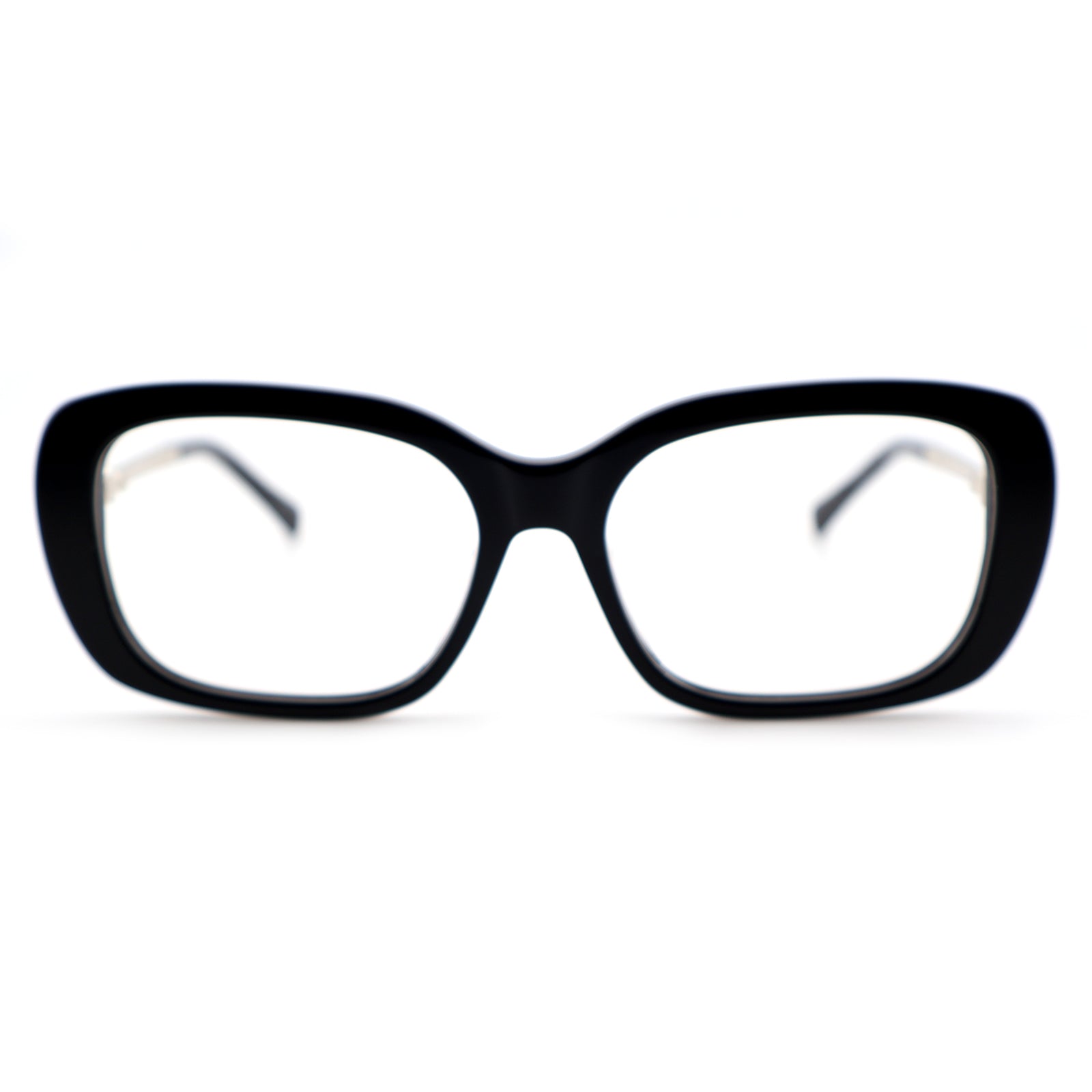 Handmade Retro Black Square Eyeglasses