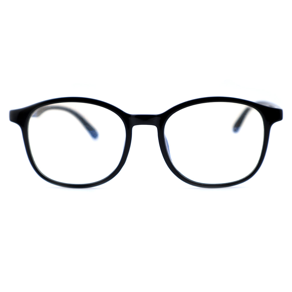 Unisex Retro Oval TR90 Flexible Prescription Eyewear