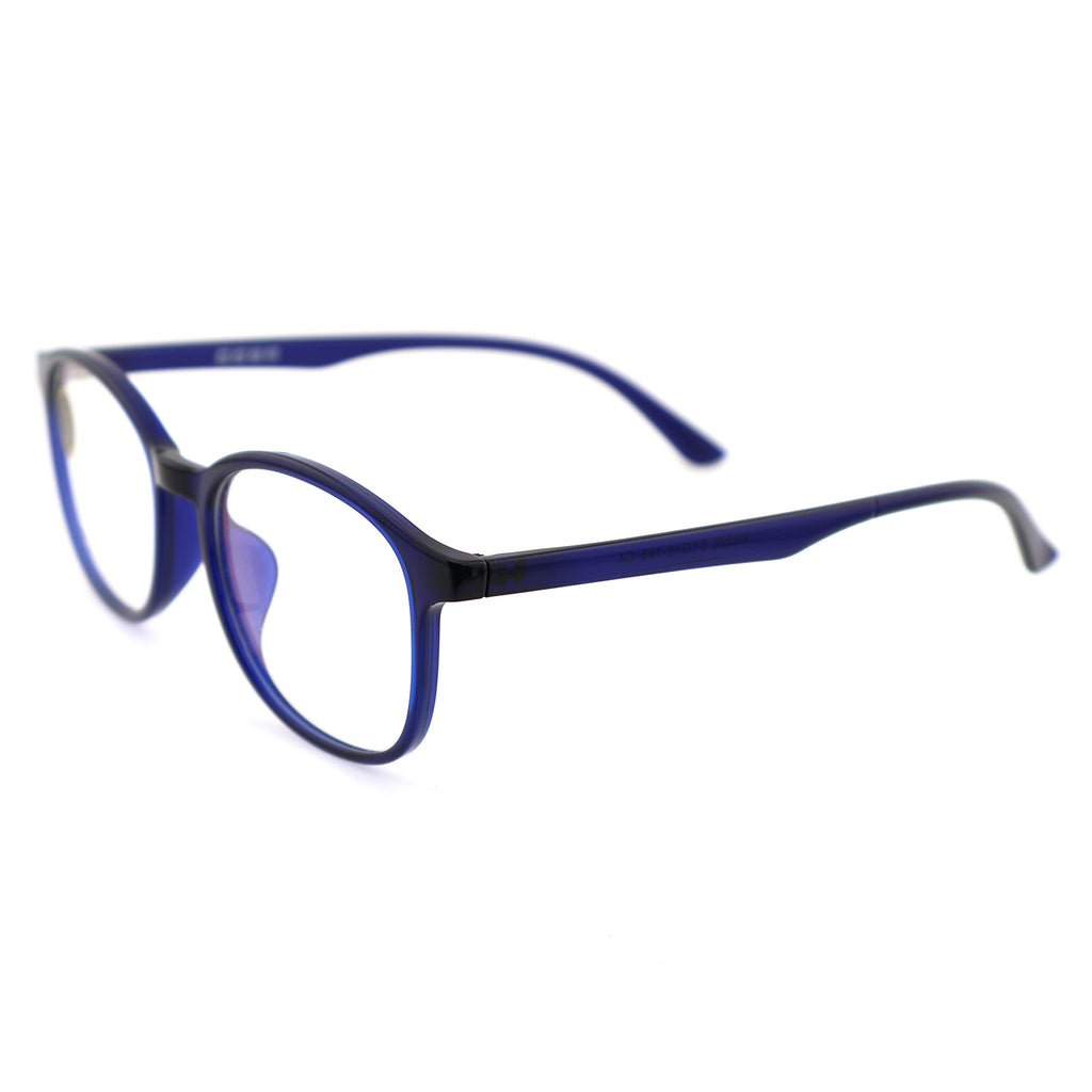 Wine Red Translucent TR90 Casual Daily Optical Glasses
