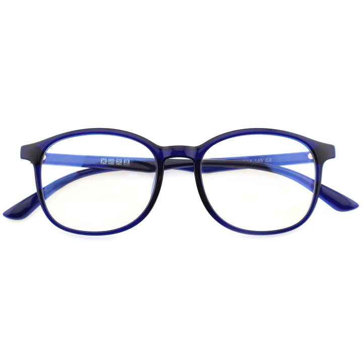 Unisex Classic Full Rim TR Optical Eyeglasses For Custom Prescription Lenses Free Shipping Over $69