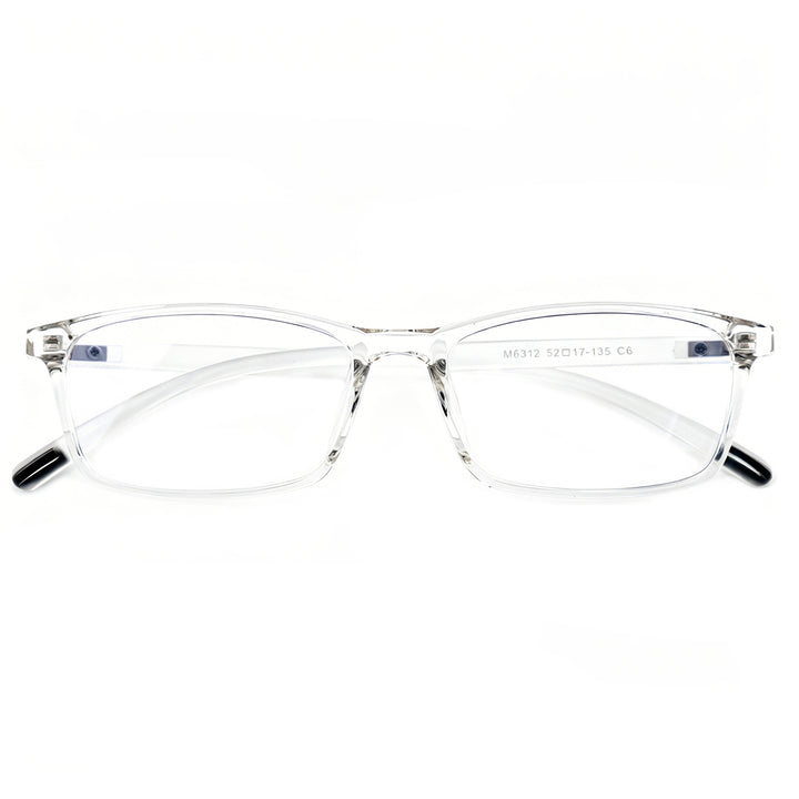 Unisex Classic Full Rim TR Optical Eyeglasses For Custom Prescription Lenses Free Shipping Over $69