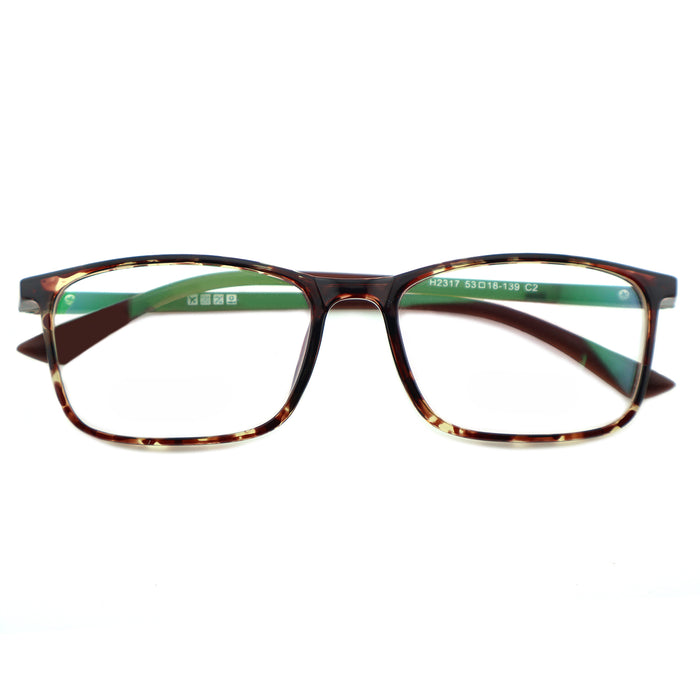 Classic Rectangle See-Through TR90 Daily Optical Eyewear