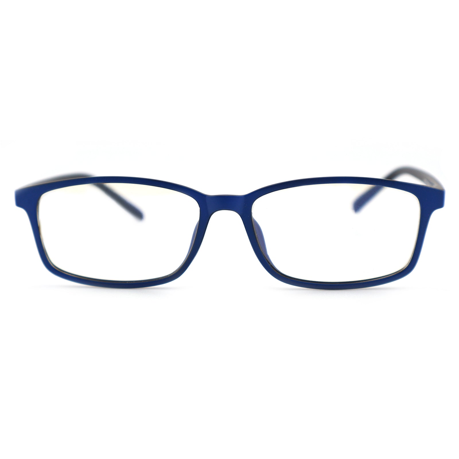 Black & White Two-Tone Memory TR90 Rectangle Eyeglasses