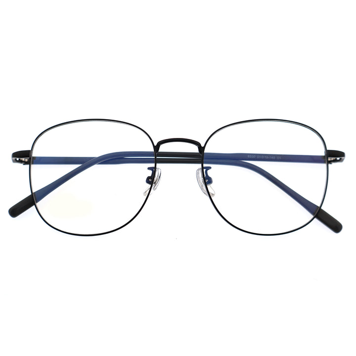 Unisex Round Metal Material Eyeglasses, Free Shipping on Orders Over $69