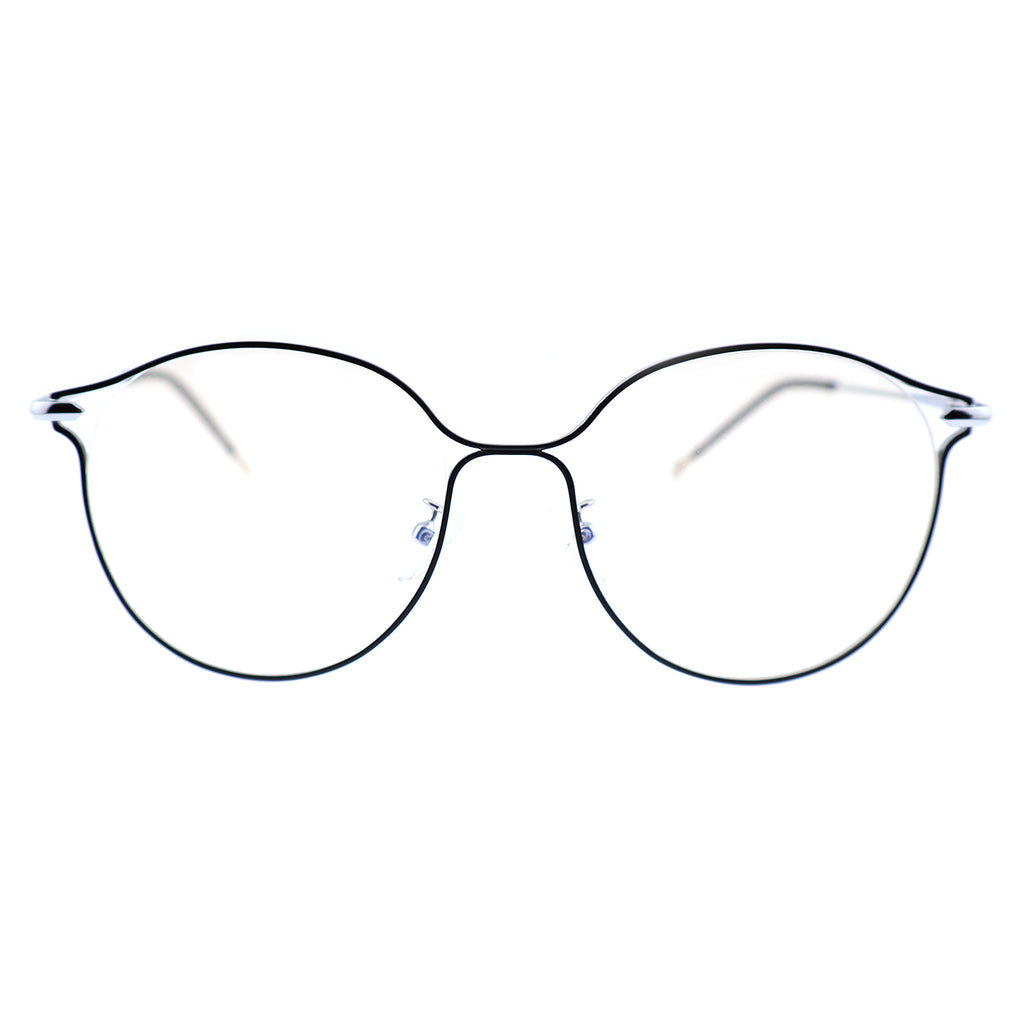 Women Round Metal Material Eyeglasses, Free Shipping on Orders Over $79