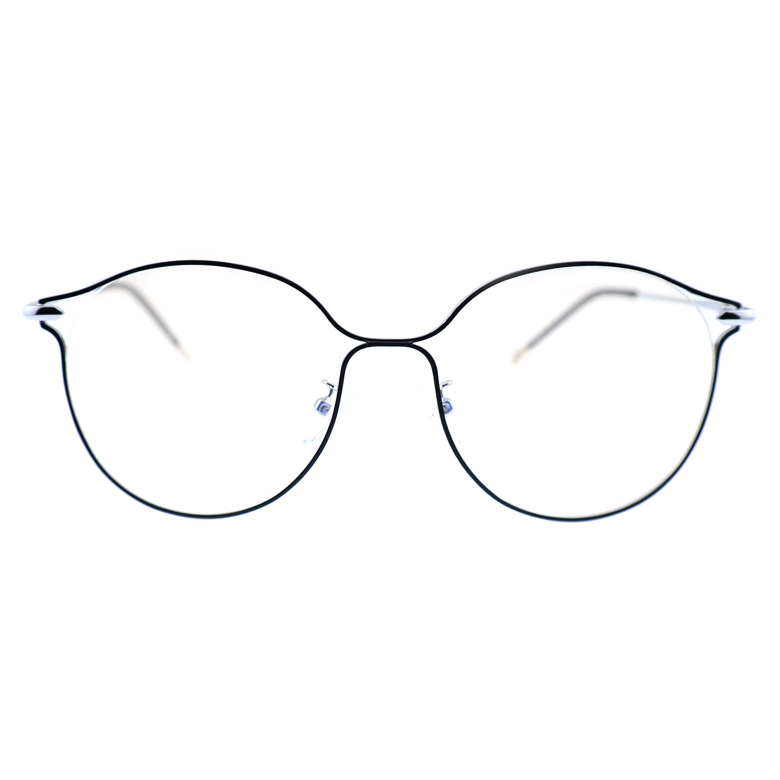Women Round Metal Material Eyeglasses, Free Shipping on Orders Over $79