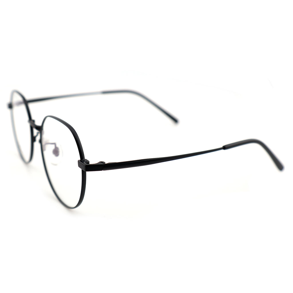 Unisex Round Metal Material Eyeglasses, Free Shipping on Orders Over $79