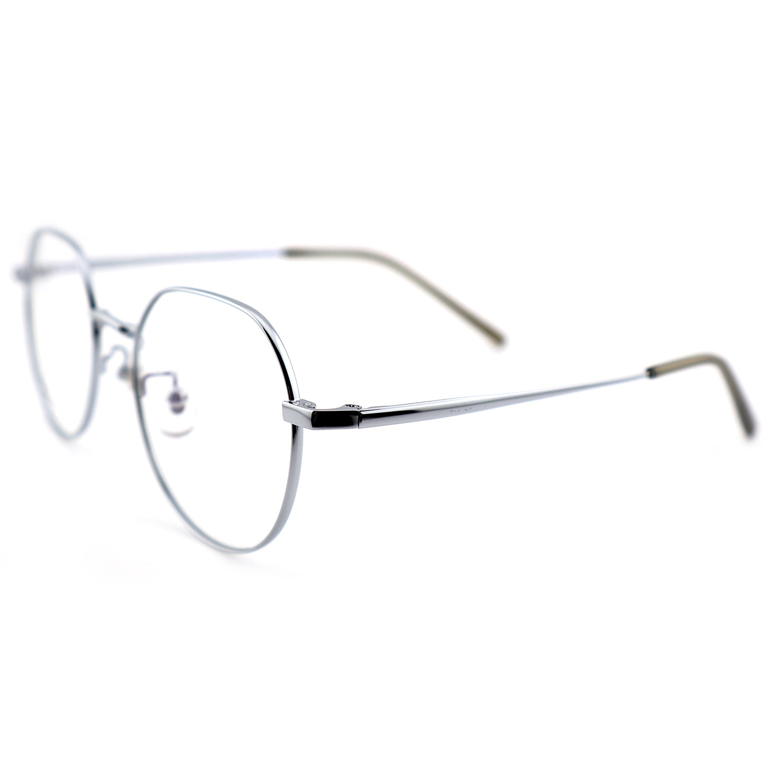 Unisex Round Metal Material Eyeglasses, Free Shipping on Orders Over $79