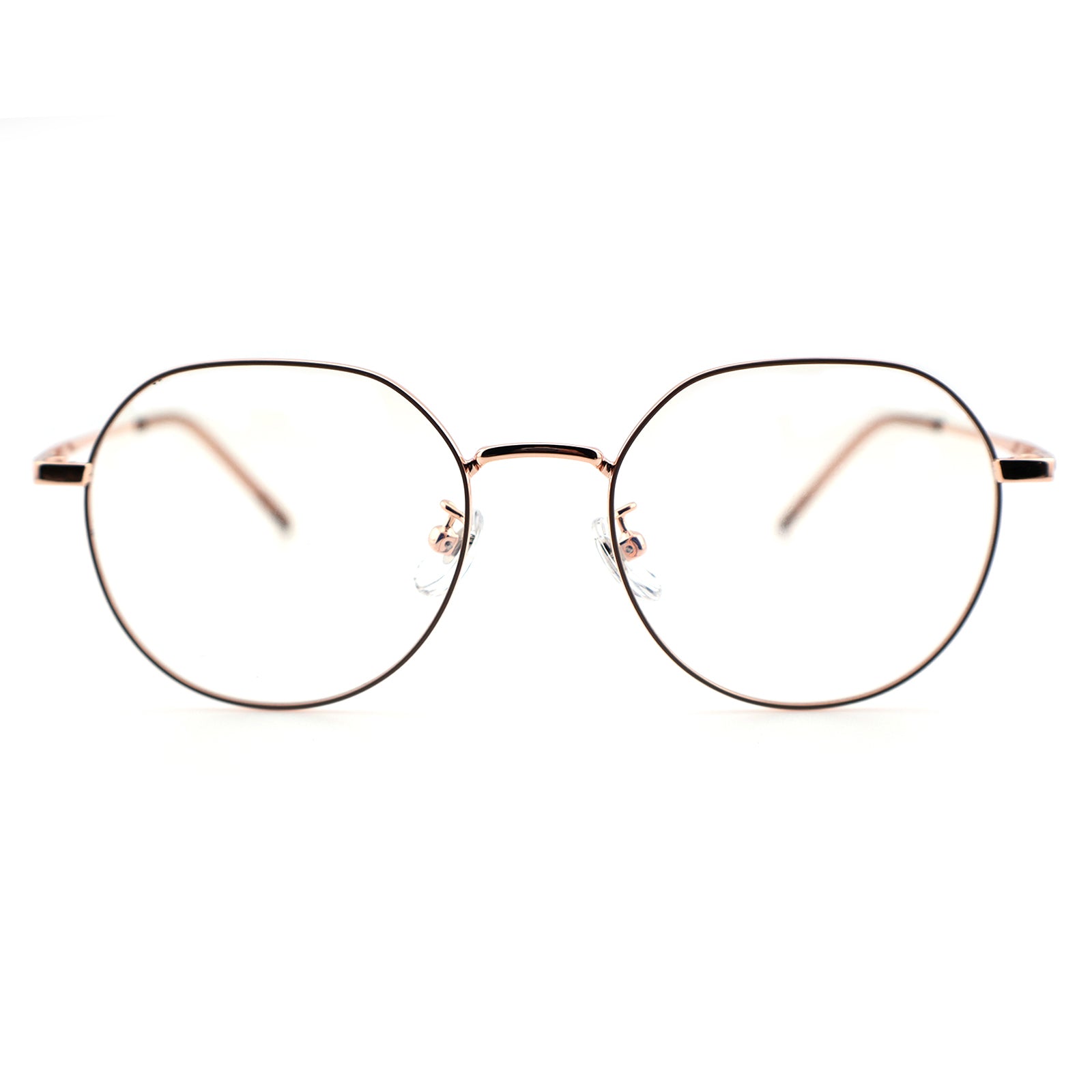Unisex Round Metal Material Eyeglasses, Free Shipping on Orders Over $79