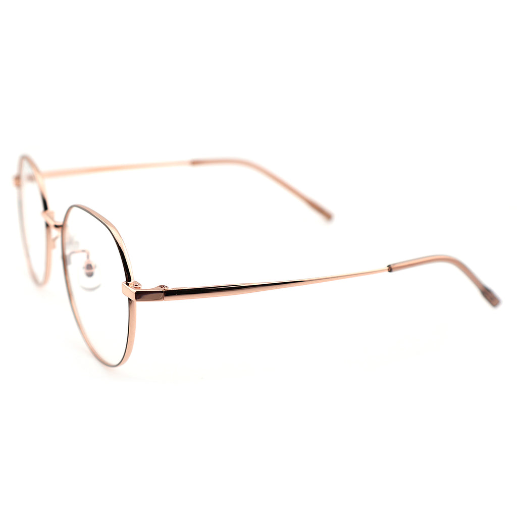 Unisex Round Metal Material Eyeglasses, Free Shipping on Orders Over $79