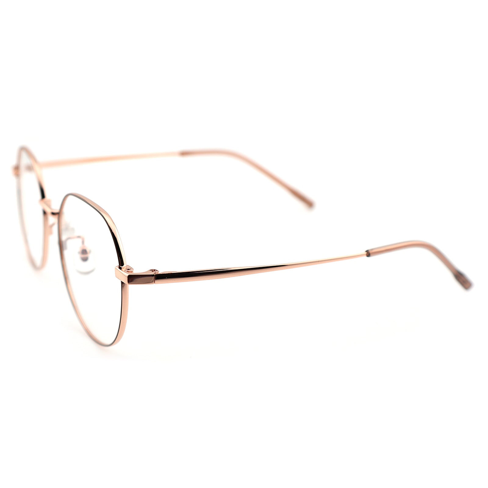 Unisex Round Metal Material Eyeglasses, Free Shipping on Orders Over $79