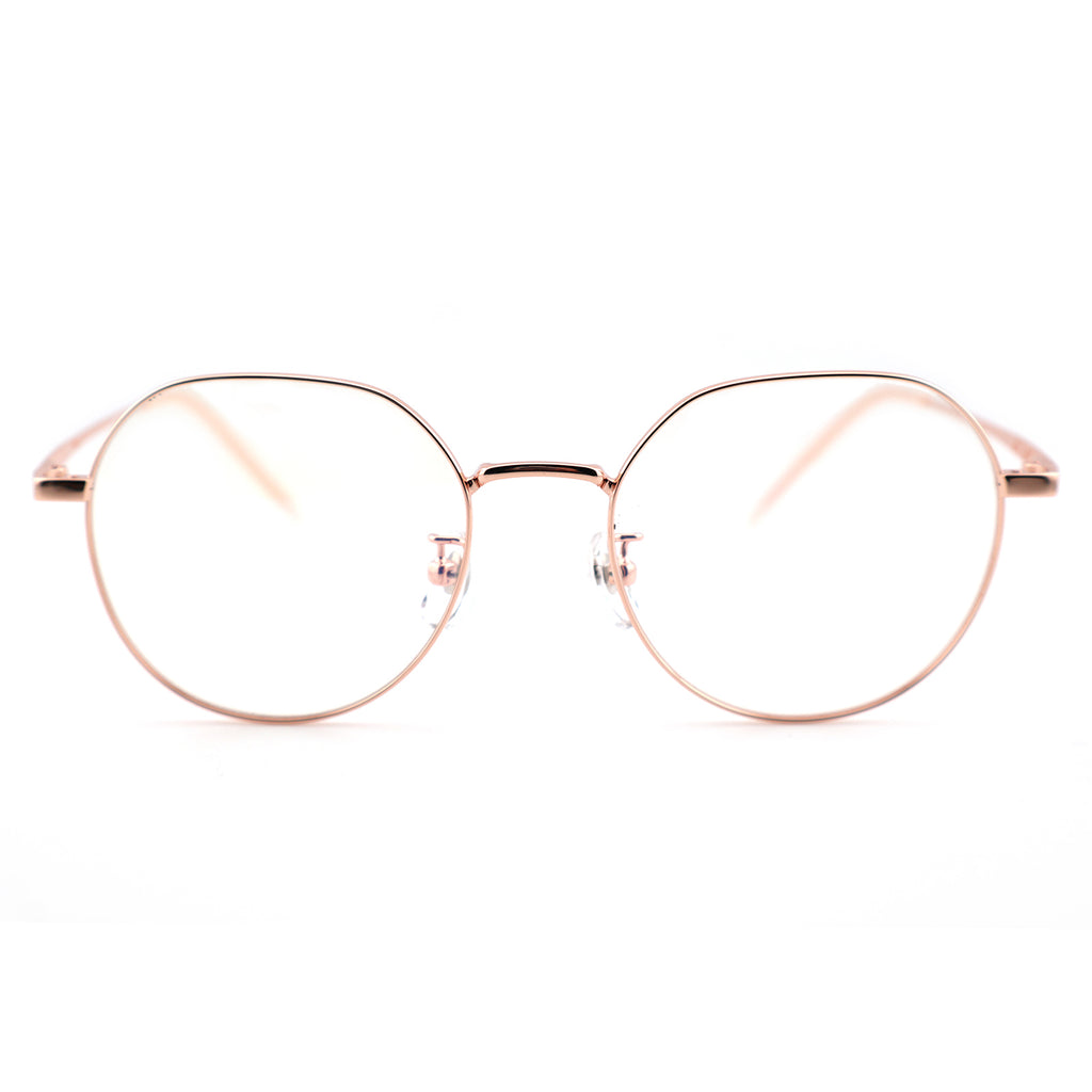 Unisex Round Metal Material Eyeglasses, Free Shipping on Orders Over $79